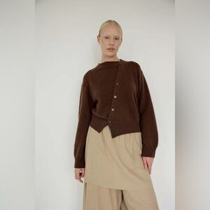 Bohème Asymmetric Cashmere Knit